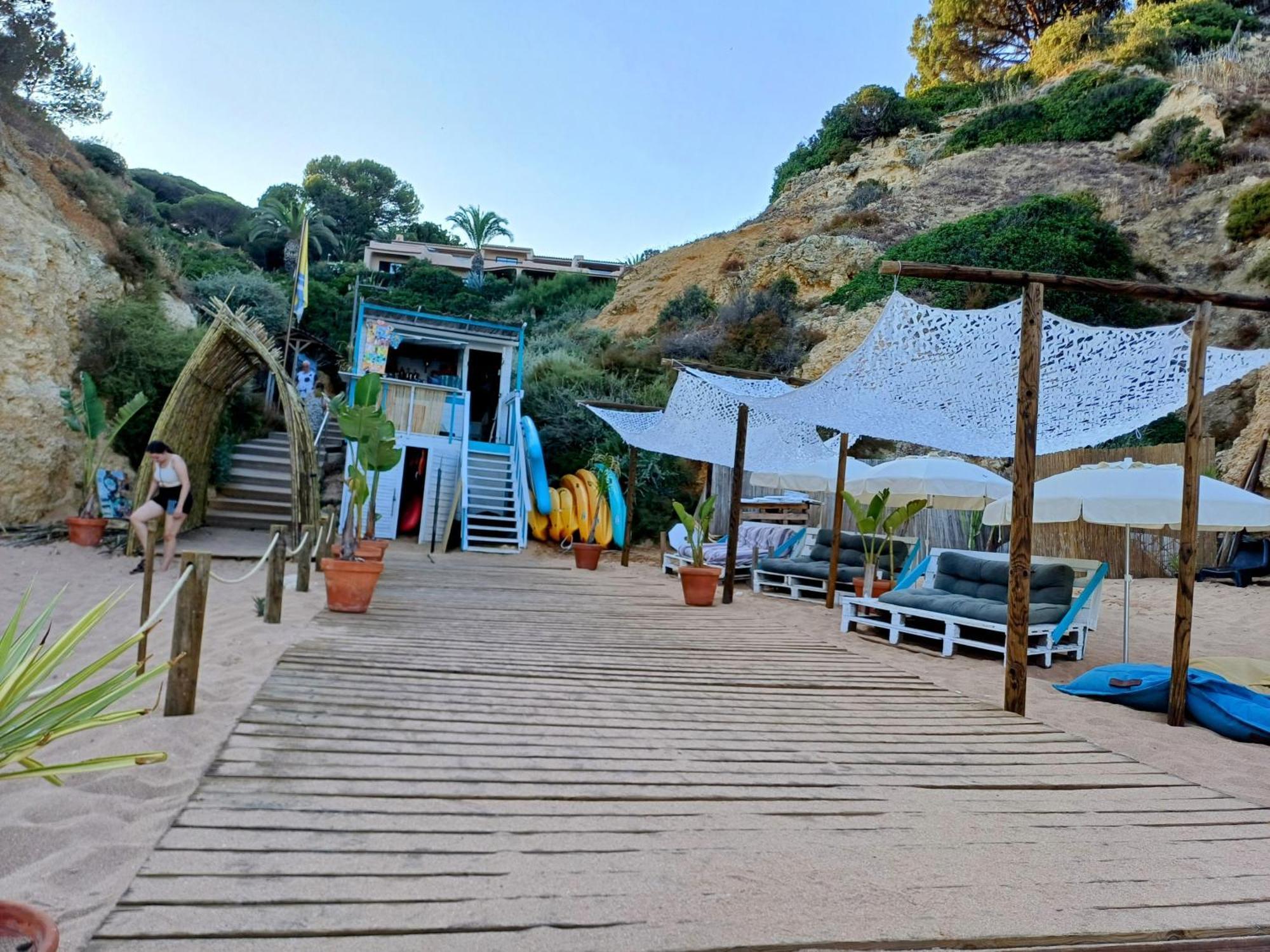 Quarto Casa Na Praia Porches  Kültér fotó